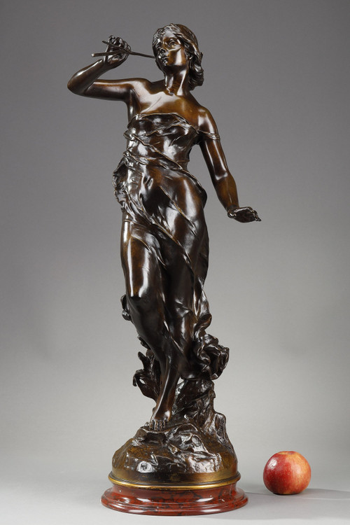 Bronze „La Renommée“, signiert Julien Causse