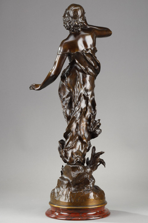 Bronze „La Renommée“, signiert Julien Causse