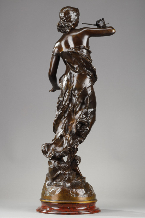 Bronze „La Renommée“, signiert Julien Causse