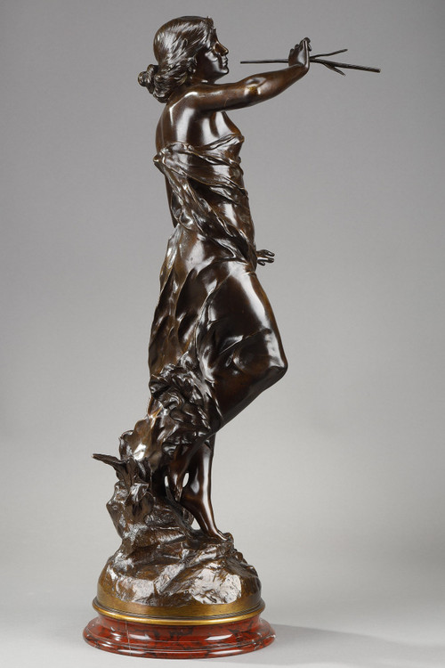 Bronze „La Renommée“, signiert Julien Causse