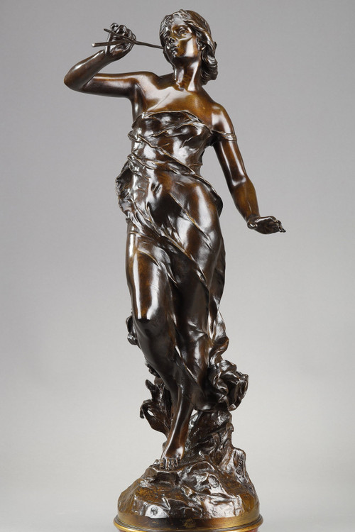 Bronze „La Renommée“, signiert Julien Causse