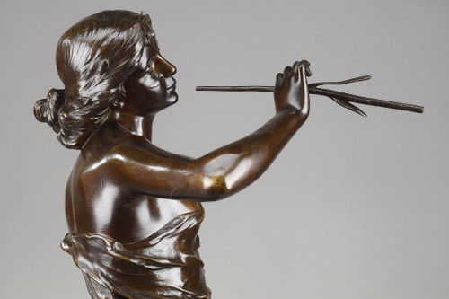 Bronze „La Renommée“, signiert Julien Causse