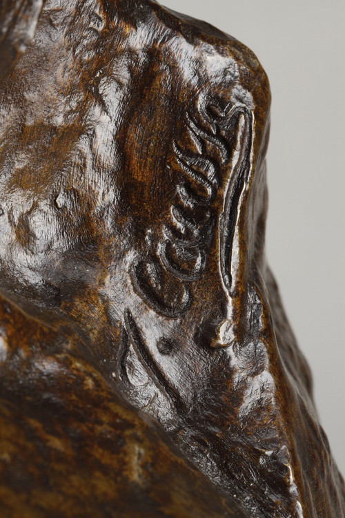 Bronze „La Renommée“, signiert Julien Causse