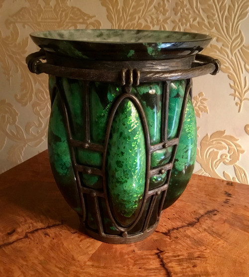 Vaso di Daum e Louis Majorelle
