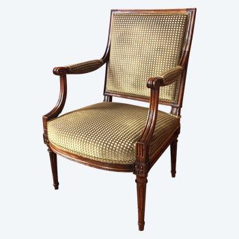 Sessel gestempelt H. Jacob, Louis XVI Periode