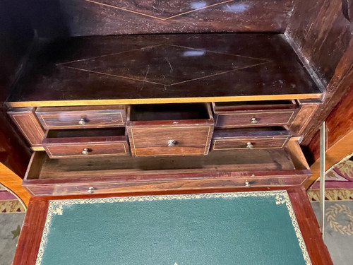 Sekretär Im Stil von Louis XV In Intarsienarbeit