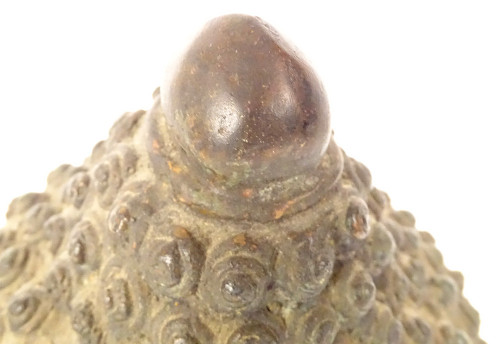 Bronze Sculpture Buddhist Statue Buddha Head Thailand XVIIth XVIIIth