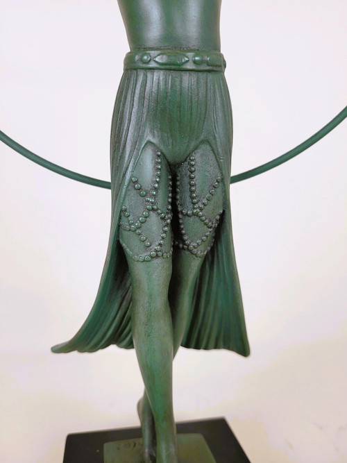 Charles und Max Le Verrier, Bayadère, Skulptur, Art Deco, 20. Jahrhundert