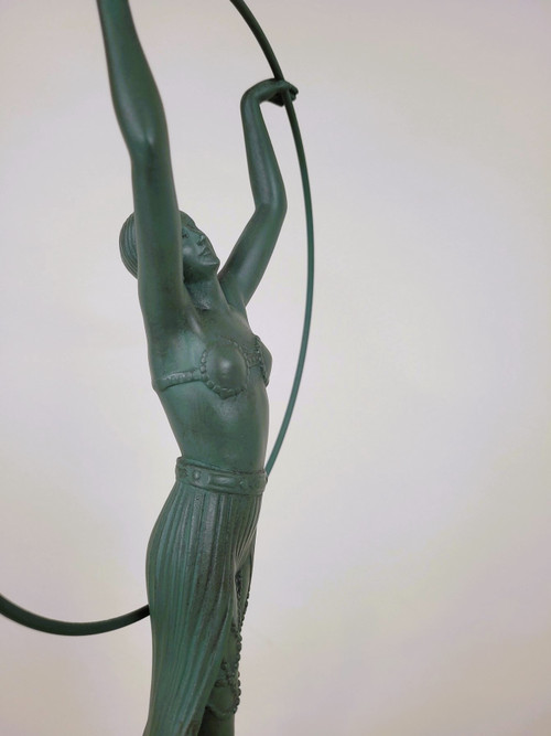 Charles und Max Le Verrier, Bayadère, Skulptur, Art Deco, 20. Jahrhundert