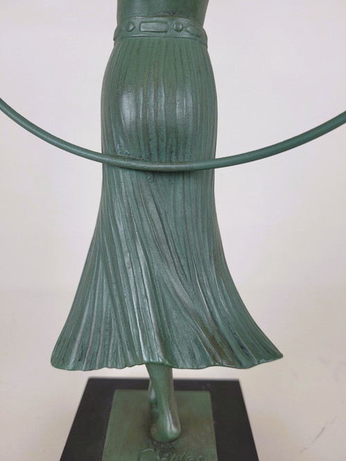 Charles und Max Le Verrier, Bayadère, Skulptur, Art Deco, 20. Jahrhundert