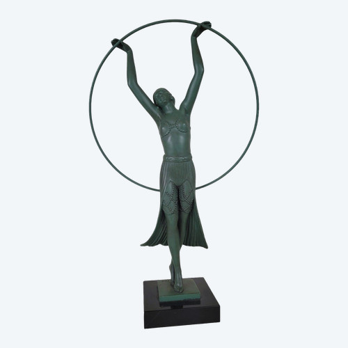 Charles und Max Le Verrier, Bayadère, Skulptur, Art Deco, 20. Jahrhundert