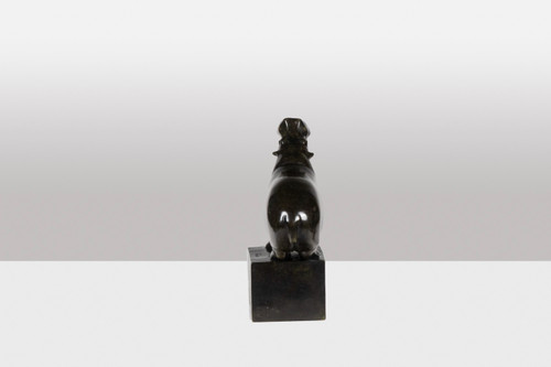 François Pompon. “Ippopotamo”, bronzo, stampa 2006.