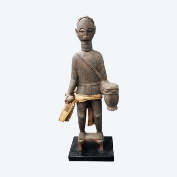 Statue représentant un Griot, Akan, Ghana