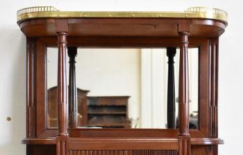 Small Entrance Cabinet in Solid Mahogany, Louis XVI style - 1st part, 19th century