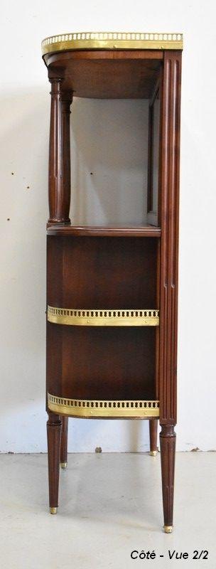 Small Entrance Cabinet in Solid Mahogany, Louis XVI style - 1st part, 19th century