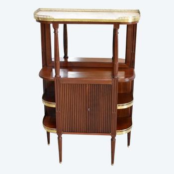 Small Entrance Cabinet in Solid Mahogany, Louis XVI style - 1st part, 19th century