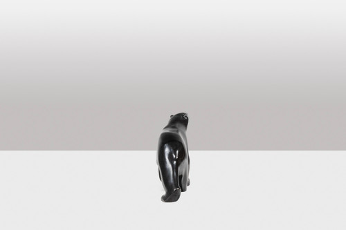 François Pompon. „Weißer Bär“, Bronze, Druck von 2006.