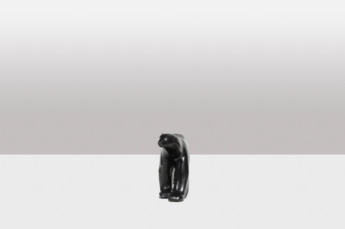 François Pompon. „Weißer Bär“, Bronze, Druck von 2006.