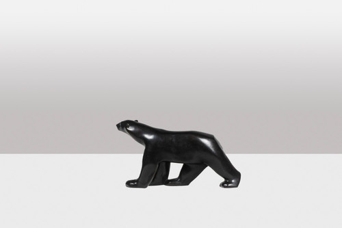 François Pompon. „Weißer Bär“, Bronze, Druck von 2006.