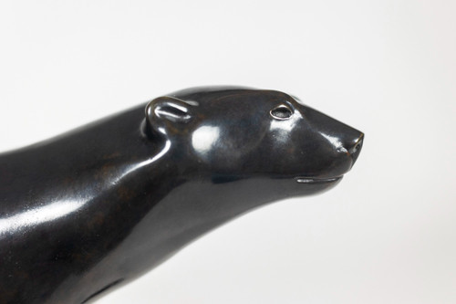 François Pompon. “Orso Bianco”, bronzo, stampa 2006.