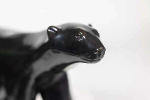 François Pompon. “Orso Bianco”, bronzo, stampa 2006.