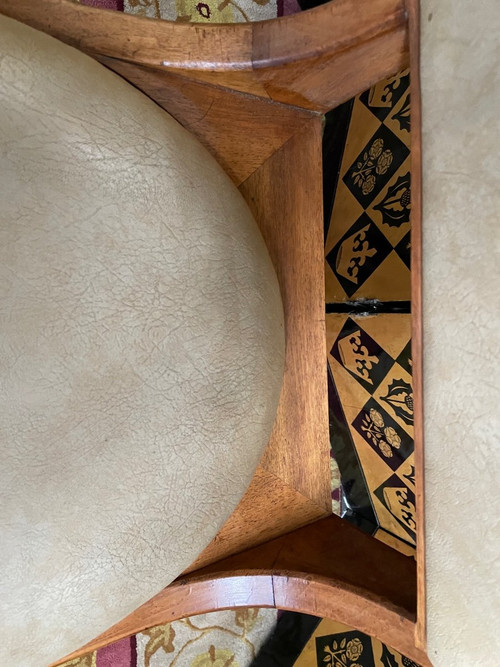 Suite Von 6 Stühlen Art Deco Epoche