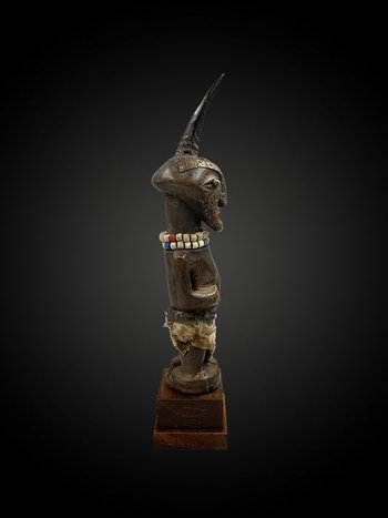 STATUETTE FÉTICHE Culture Songye / Luba, Zaïre RDC  Première moitié du XXème siècle