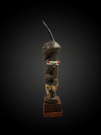 STATUETTE FÉTICHE Culture Songye / Luba, Zaïre RDC  Première moitié du XXème siècle