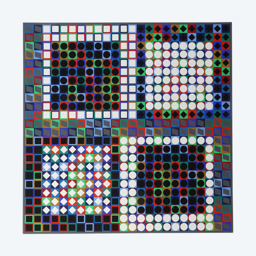  Email this Victor Vasarely – Composition cinétique