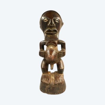 STATUETTE FÉTICHE Culture Songye / Luba, Zaïre RDC  Première moitié du XXème siècle