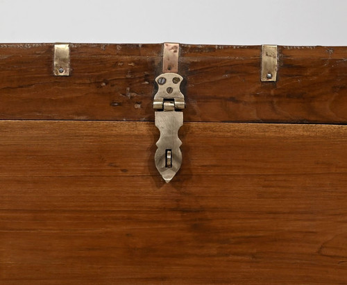 Cassapanca in teak massiccio – Fine del XIX secolo