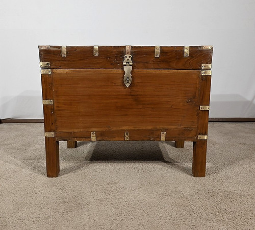 Cassapanca in teak massiccio – Fine del XIX secolo