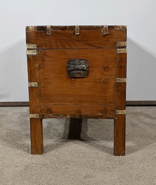Cassapanca in teak massiccio – Fine del XIX secolo