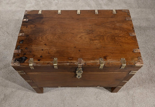 Cassapanca in teak massiccio – Fine del XIX secolo