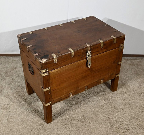 Cassapanca in teak massiccio – Fine del XIX secolo