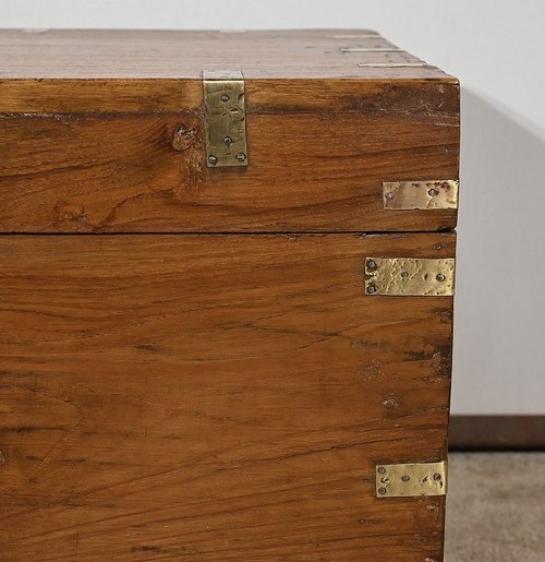 Baule da viaggio in teak – Fine del XIX secolo
