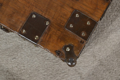 Baule marino in teak massiccio – Fine XIX secolo