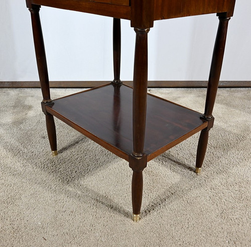 Petite Table de Salon Chiffonnière en Acajou, époque Louis XVI – XVIIIe