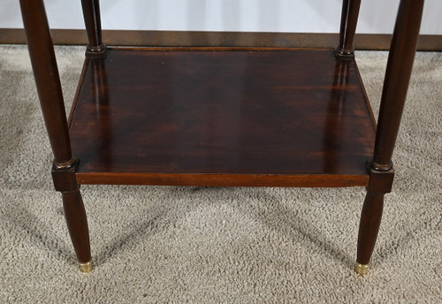 Petite Table de Salon Chiffonnière en Acajou, époque Louis XVI – XVIIIe