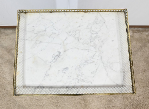 Petite Table de Salon Chiffonnière en Acajou, époque Louis XVI – XVIIIe