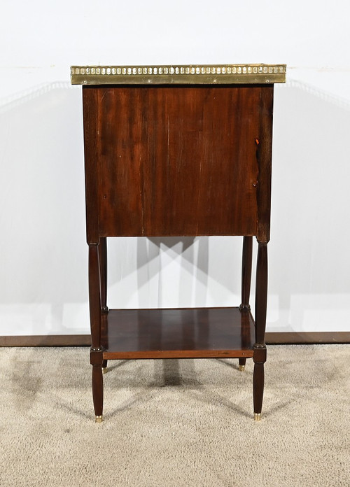 Petite Table de Salon Chiffonnière en Acajou, époque Louis XVI – XVIIIe