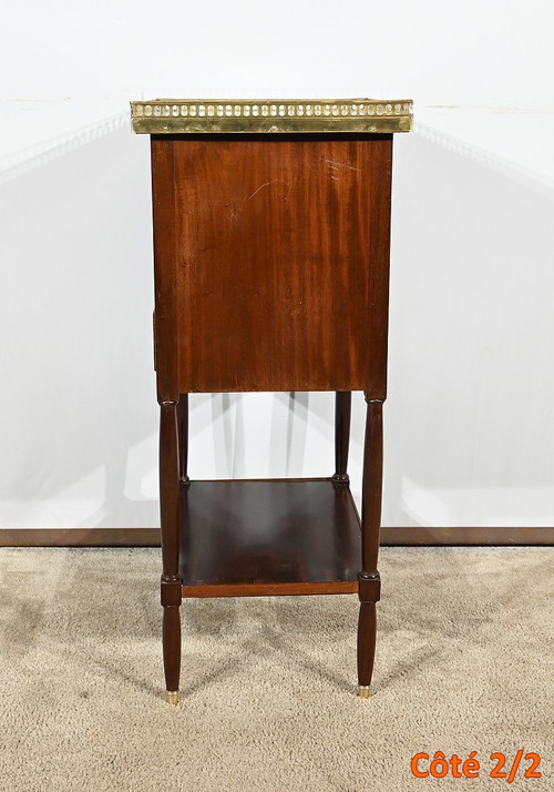 Petite Table de Salon Chiffonnière en Acajou, époque Louis XVI – XVIIIe