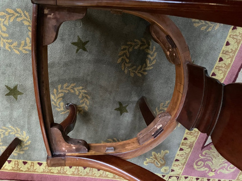 Suite De 4 Chaises Gondoles Empire