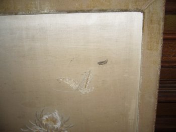 Coppia di pannelli ricamati cinesi del XIX secolo