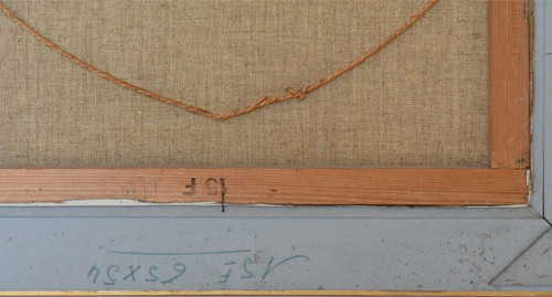 Französische Schule des 20. Jahrhunderts „La bohémienne“ Öl auf Leinwand