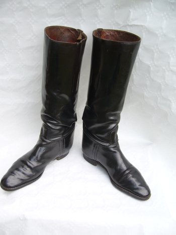 Pair of old riding boots
