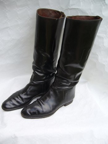 Pair of old riding boots
