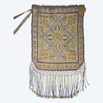 Réticule en sablé de perles vers 1910-1920