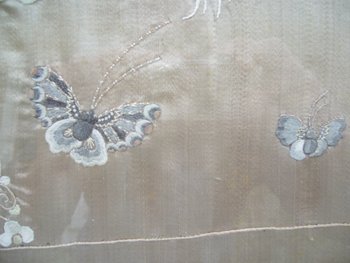 Chinese framed embroidery late 19th century