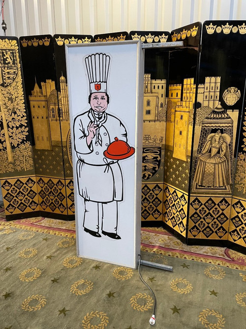 Illuminated Restaurant Sign “Paul Bocuse”